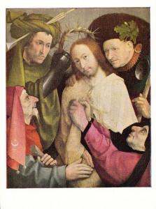 Bosch Christ Mocked The Crowning With Thorns London Gallery Painting Postcard