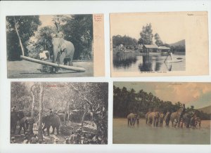 CEYLON SRI-LANKA ASIA 56 Vintage Postcards Pre-1930 ALL POOR CONDITION (L2721)