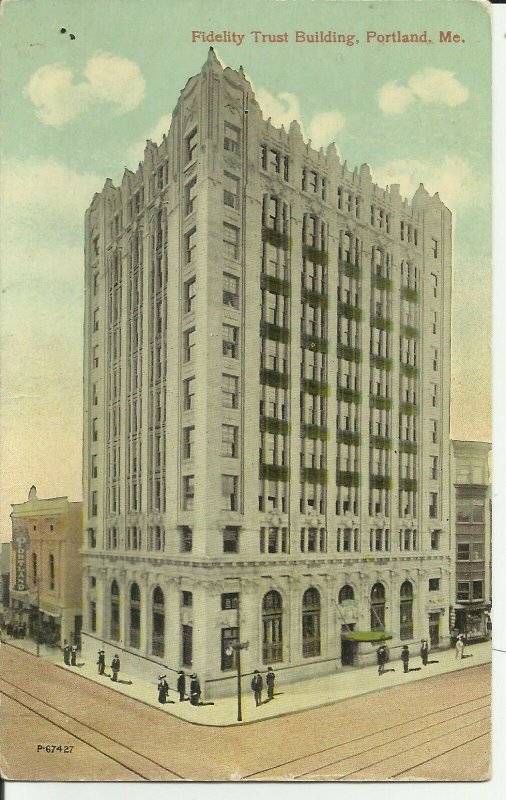 Portland, Me., Fidelity Trust Building