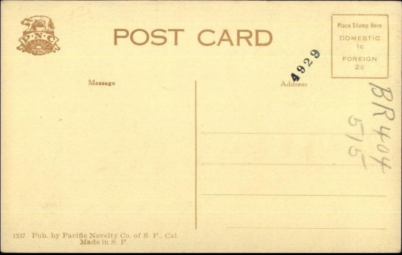 Olympia WA Main St. c1910 Postcard