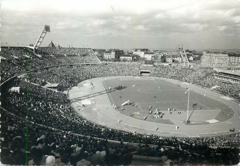 Sport Postcard Budapest Volksstadion