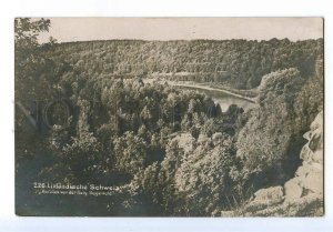 497027 LATVIA Livonian Switzerland View of Bury Segevold Vintage photo postcard