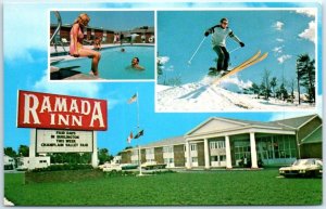 Postcard - Ramada Inn, South Burlington, Vermont, USA