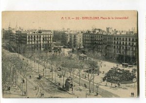 3089226 SPAIN Barcelona Plaza de la Universidad Vintage PC