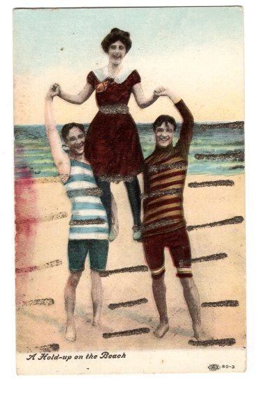 Hold-up on the Beach, Acrobatics, Vintage Comedy