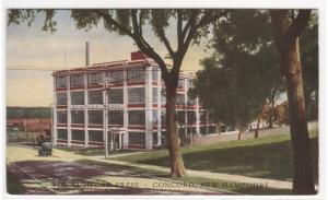 The Rumford Press Concord New Hampshire 1907c postcard