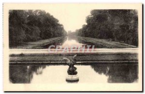 Fontainebleau - Le Chateau - The Canal - Old Postcard