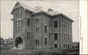 Hackensack NJ High School c1910 Vintage Postcard