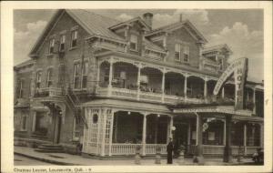 Louiseville Quebec Chateau Louise Old Postcard