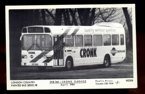 pp2415 - London Country Painted Bus - SNB 363, Cronk - Pamlin Postcard No.M2508