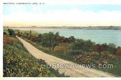 Canandaigua Lake, New York, NY Post Card Postcard Canandaigua Lake NY Unused