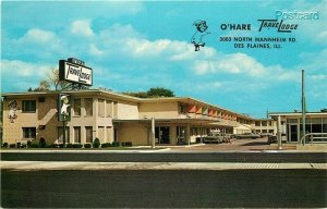 IL, Des Plaines, Illinois, O'Hare Travel Lodge, Curteichcolor No. 7DK-43