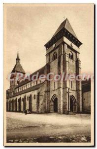 Postcard Old Church Chambon-sur-Voueize