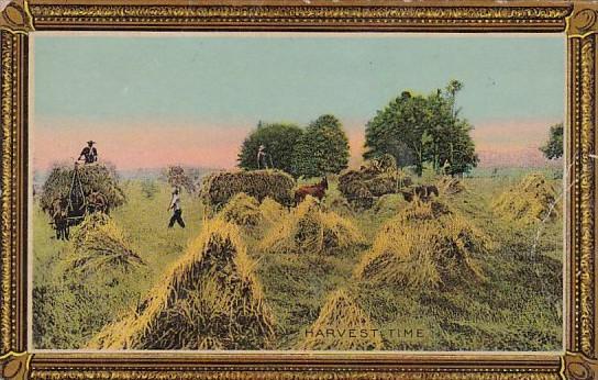 Harvesting Time Scene 1914