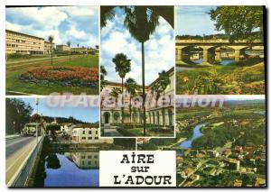 Postcard Modern Aire Sur Adour The Lycee Jean De Cure Center Sarrailh