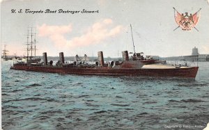 US Torpedo Boat Destroyer Stewart 1908 