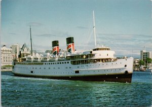 TEV 'Princess Marguerite' Ship Pacific Northwest Unused Continental Postcard C9