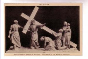 Ste Anne de Beaupre,Quebec,  Jesus at VIII Station of Cross,