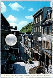 M-45993 Casse-Cou Staircase and Rue Petit Champlain Quebec City Canada