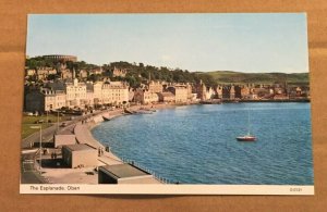 UNUSED POSTCARD - THE ESPLANADE, OBAN, SCOTLAND