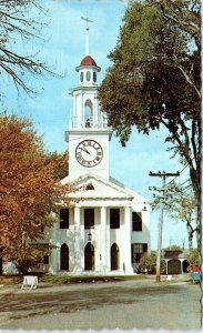 Postcard CHURCH SCENE Kennebunkport Maine ME AI5382