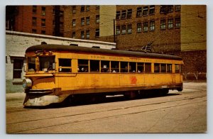 Cedar Rapids  Iowa City   Railway  #110  Postcard