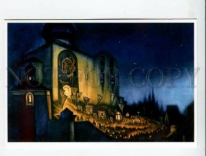 3171646 Nikolai Roerich Russia Easter Cross Procession postcard