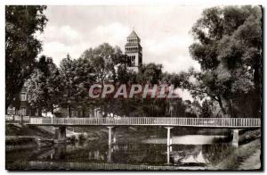 Old Postcard Kehl am Rhein mit allen am Kath Kirche