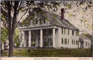 Kilbourn Hospital Groton MA Hand Colored c1931 Vintage Postcard R64