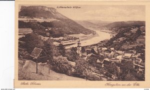 SWITZERLAND, 1900-1910's; Lilienstein, SachsSchweix , Konigstein an der Elbe