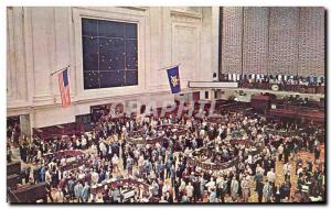Modern Postcard New York Stock Exchange & # 39s The Nation Market Place Be Su...