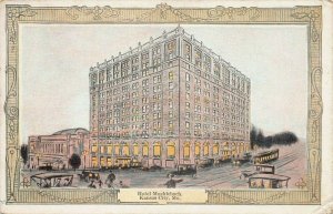 Hotel Muehlebach, Kansas City, Missouri, Early Postcard, Unused