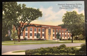 Vintage Postcard 1950 Engineering Building, U. Illinois, Champaign-Urbana, IL