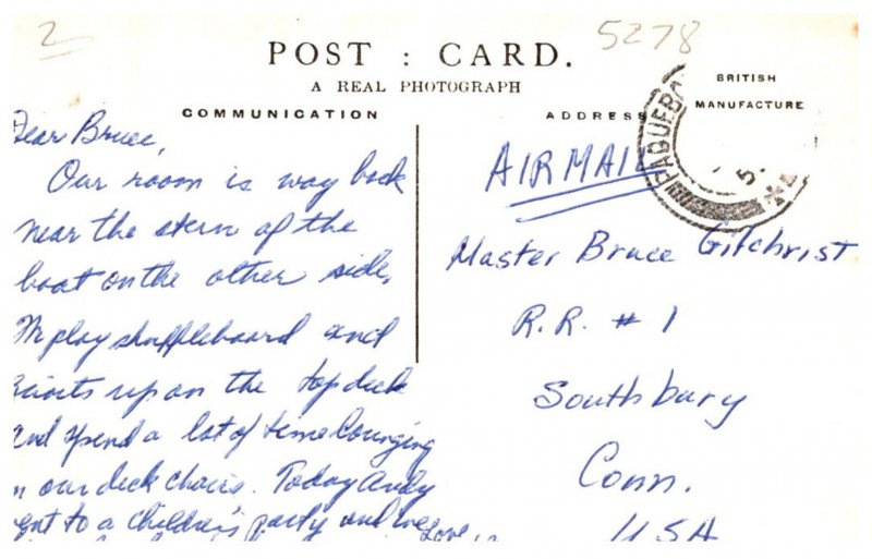 R.M.S. Mauretania , Cunard Line