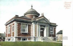 Memorial Library - Rockland, Massachusetts MA  