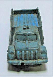 Vintage Auburn Rubber Co. Blue Cargo Toy Truck No. 508