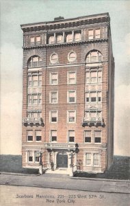 New York City Scarboro Mansion Vintage Postcard AA110797