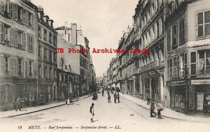 France, Metz, Serpenoise Street, Business Section, Levy Fills LL No 15