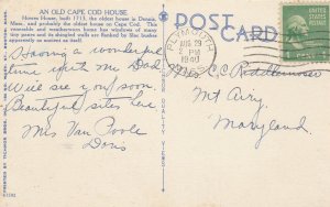 10769 An Old Cape Cod House, Dennis Massachusetts 1940