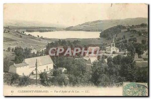 Old Postcard Clermont Ferrand Aydat and Lake View
