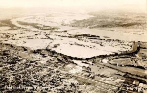 OR - Vanport. Flood of 1948, Aerial View   *RPPC