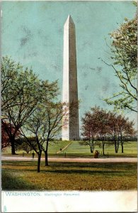 Tucks 1033 Washington Monument Washington DC Undivided Back Vintage Postcard G63