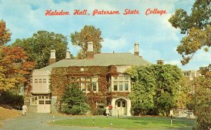 WAYNE NJ HALEDON HALL ADMIN BLDG PATERSON STATE COLLEGE UNUSED CHROME POSTCARD