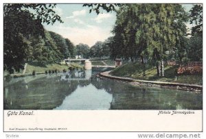 Motala Jarnvagsbro, Gota Kanal, Sweden, 1900-1910s