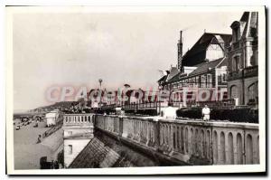 Old Postcard Cabourg La Digue Promenade