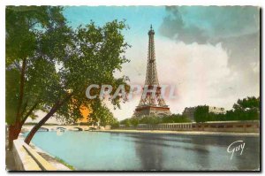 Old Postcard Paris and its Wonders the Eiffel Tower for the New York Avenue