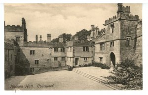 UK - England, Haddon Hall, Courtyard