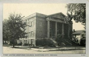 IN, Hartford City, Indiana, First Brethren Church, Wayne Paper No. E-630