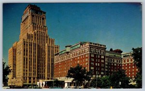 Chase Park Plaza Hotel, St Louis, Missouri, 1966 Postcard, National Parks Cancel