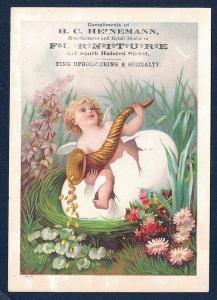 VICTORIAN TRADE CARD HC Heinemann Furniture